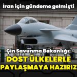 Çin: J-10’ları dost ülkelere tedarik etmeye hazırız
